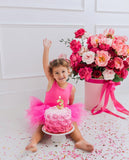 iloveplum Pink Tutu Tank Dress - Size 2Y