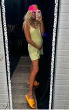 Free People Movement x Hatch Moss Hot Shot Maternity Mini Dress - Size S (See notes-Sold Out Online!)