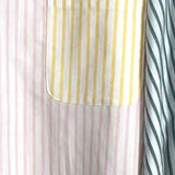 Rowing Blazers (Target) Pastel Striped Color Block Button Up- Size XXL (see notes)