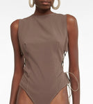 JACQUEMUS Tie Adjustable Halter Bodysuit- Size 36 (sold out online)