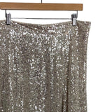 H&M Champagne Sequins Skirt NWT- Size 14 (see notes)