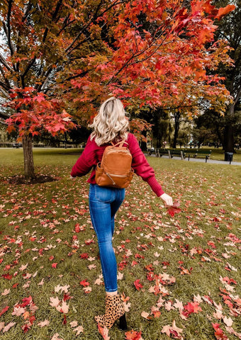 Sole Society Camel Mini Backpack