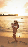 Aerie White Knit Overlay Bikini Bottoms- Size S (see notes)