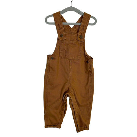 Old Navy Chestnut Overalls - Size 6-12M
