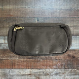 World Hopper Black Toiletry Bag with Zipper Pouch NWOT