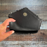 Bloc Bags Black Sequin Gold Chain Crossbody- LIKE NEW