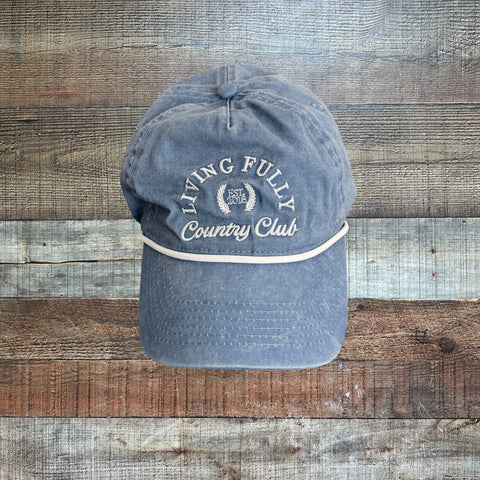 Living Fully Co. By Mallory Ervin Country Club Adjustable Hat- One Size