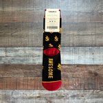 Dragonsteel Woven Pear Socks NWT- Size M (Women 6-12/Mens up to 11)