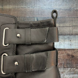 Marc Fisher Black Leather Boots- Size 7.5 (see notes)