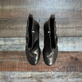 Marc Fisher Black Leather Boots- Size 7.5 (see notes)