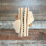 KoolaBurra By Ugg Fuzzy Slide Slipper Shoes - Size 8