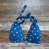 Swim Systems Teal Polka Dot Bikini Top- Size DD (TOP ONLY, we have matching bottoms)