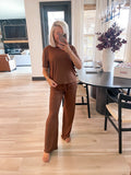 Nuuds Brown Tee- Size M (see notes)