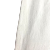 ZARA White Wide Leg Raw Hem Jeans- Size 2 (see notes)