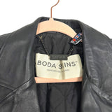 Boda Skins Black 3.0 Leather Jacket - Size US 12