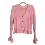 Pink Lily Pink Knit Cardigan - Size XL (We Have Matching Skirt!)
