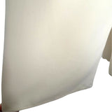 Gal Meets Glam Cream Pearl Trim Wide Leg Jumpsuit- Size 14 (see notes)
