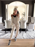 Free People Beige Open Knit Pattern Sweater Cardigan- Size XS/S (see notes, sold out online)