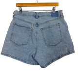 Abercrombie & Fitch The 4" High-Rise Mom Denim Shorts- Size 32/14