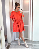 AURA Coral Dress - Size S