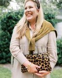 Tuckernuck Brown and Cream Striped Button Up Dress- Size XXXL