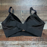 SPANX Black Criss Cross Back Padded Bra- Size L