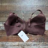 Nike Brown Training Alate Bra NWT- Size L (C-E)