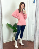 Z Supply Pink Tunic Sweater- Size XS (see notes)