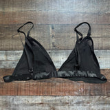 Rehab Black Mesh Lace Bra- Size M