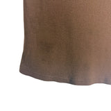 No Brand Brown Ribbed Tank- Size S (see notes)