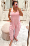 Free People Movement Pink Hot Shot Onesie - Size M