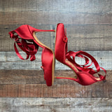 Steve Madden Red Larina Ballet Heel- Size 8