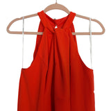 Julia Jordan Orange Front Twist Dress NWT- Size 8