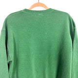 Topshop Green Sport 1992 Vintage Sweatshirt- Size 4-6 (see notes, sold out online)
