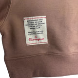 Karmagawa Camel 1/4 Zipped Cropped Pullover NWT- Size L