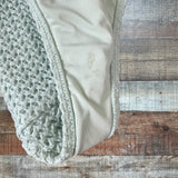 Aerie Mint Green Crochet Overlay Bikini Bottoms- Size S (see notes)