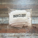 Skinceuticals Akin Clique White Headband and Wristband Set NEW