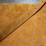 Madewell Camel Suede Cow Leather Tote (see notes)