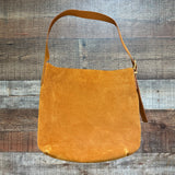 Madewell Camel Suede Cow Leather Tote (see notes)
