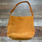 Madewell Camel Suede Cow Leather Tote (see notes)