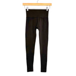 Set Active Dark Brown Nylon Leggings - Size XS (Inseam 21")