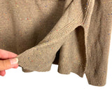 Promesa Brown Multi-Color Speckled with Roll Neckline Sweater- Size L
