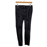 Cello Black Distressed Skinny Jeans - Size 9 (Inseam 25")