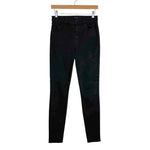 J Brand Maria High Rise Skinny Black Jeans - Size 27 (Inseam 29")