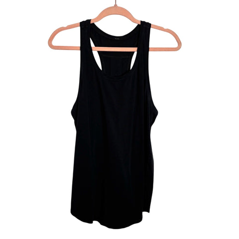 Lululemon Black Back Stich Racer Back Tank - Size ~6 (No Size Tag, Fits Like A 6)