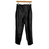 Pistola Black Faux Leather Pants- Size 29