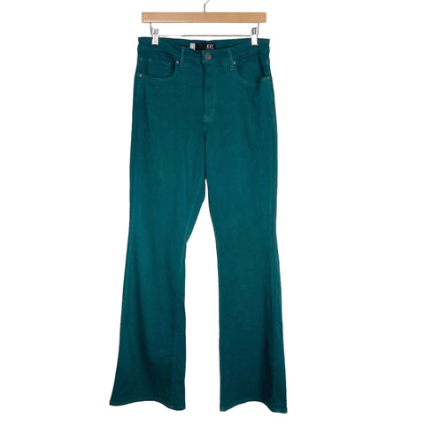 Kut from the Kloth Green Ana High Rise Fab Ab Jeans- Size 10 (Inseam 33")