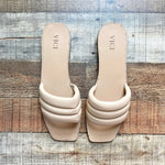 Vici Tan Slide On Sandals- Size 9