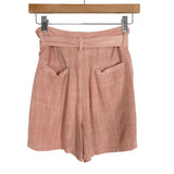 Rag Poets Paperbag Waist Shorts- Size 25