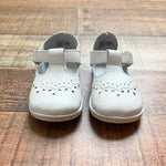 Angel Toddler White Leather T-Strap Mary Jane Shoes- Size 3